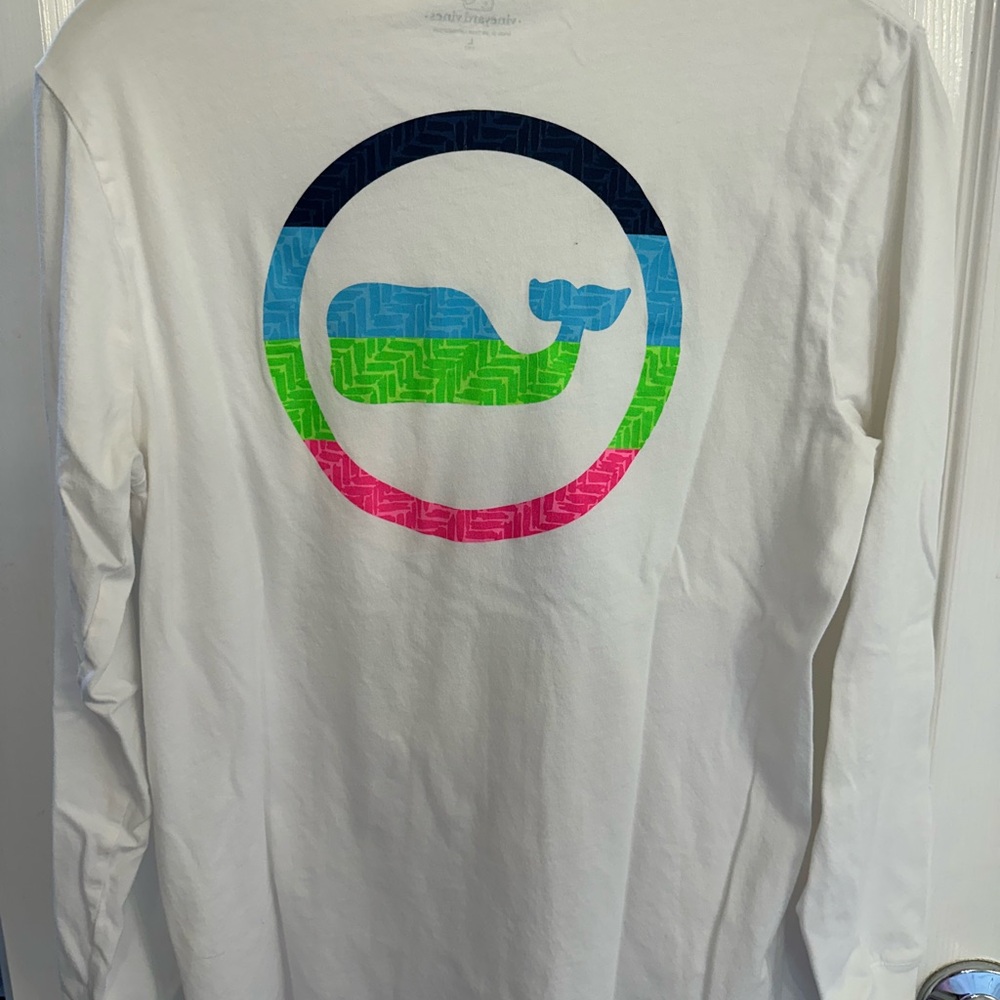 Vineyard Vines T-Shirt Trio - White, Maroon, Blue - Picture 6 of 8